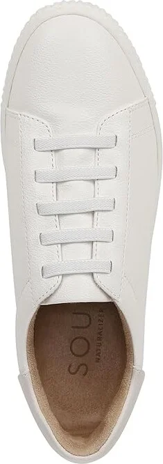 Naturalizer SOUL Naturalizer - Tia Step-In Women's Shoes White Faux Leather : 7.5 M (B), Rubber - Image 2