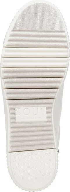 Naturalizer SOUL Naturalizer - Tia Step-In Women's Shoes White/Gold Leather : 7.5 M (B), Rubber - Image 3