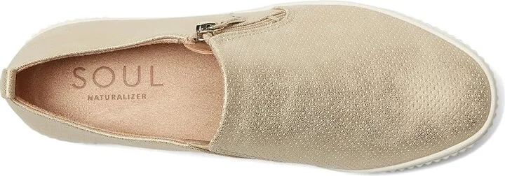 Naturalizer Soul Naturalizer Turner Women's Shoes Soft Gold Faux Leather : 10 M (B), Synthetic - Image 2