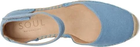 Naturalizer Soul Naturalizer Wren Women's Shoes Blue Canvas : 9 M (B), Textile - Image 2