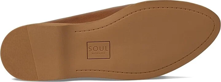 Naturalizer SOUL Naturalizer - Yippee Women's Flat Shoes Saddle Brown Faux Leather : 8.5 M (B) - Image 3
