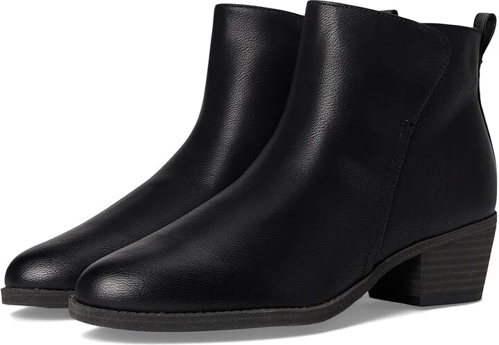 Black Faux Leather