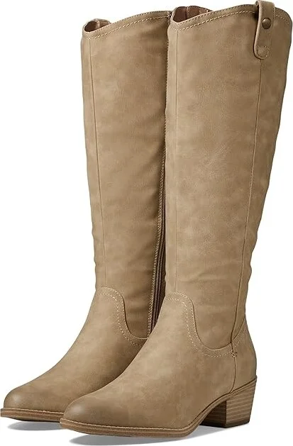 Naturalizer SOUL Naturalizer Zoya Women's Boots Deep Porcelain Faux Leather : 9.5 W (C), Rubber/Textile