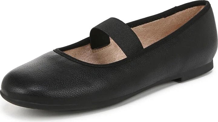 Naturalizer Soul Womens Brilliant Mary Jane Ballet Flat Black 11 M