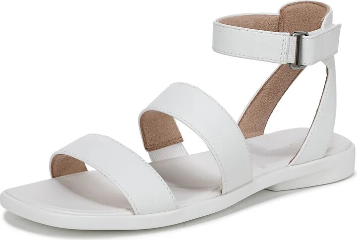 Naturalizer SOUL Women's Fiesta Sandal White 11 M