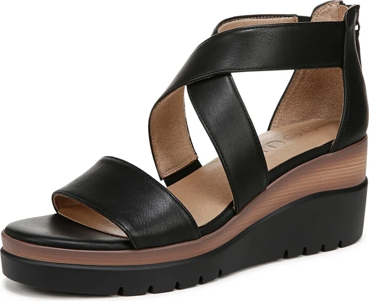 Black/Black Wedge