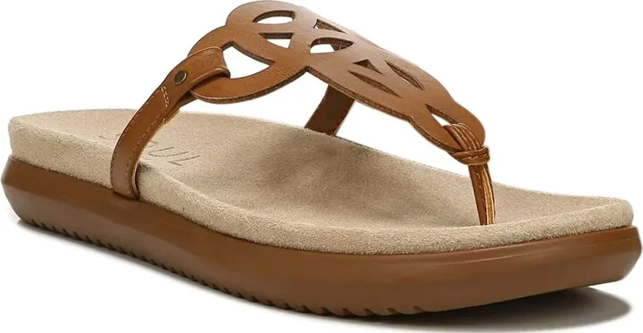 Naturalizer SOUL Women's Janice Thong Sandal Toffee 9.5 M