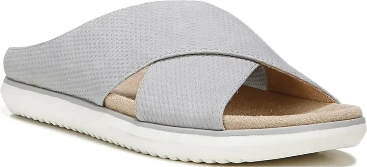 Naturalizer SOUL Women's Jessa Criss Cross Sandal Stone 7.5 M