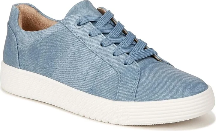 Naturalizer Soul Women's Neela Sneaker Mid Blue Denim 6.5 M
