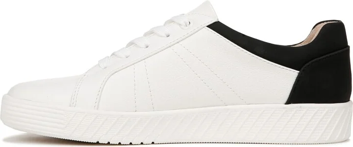Naturalizer Soul Women's Neela Sneaker White/Black 6.5 W