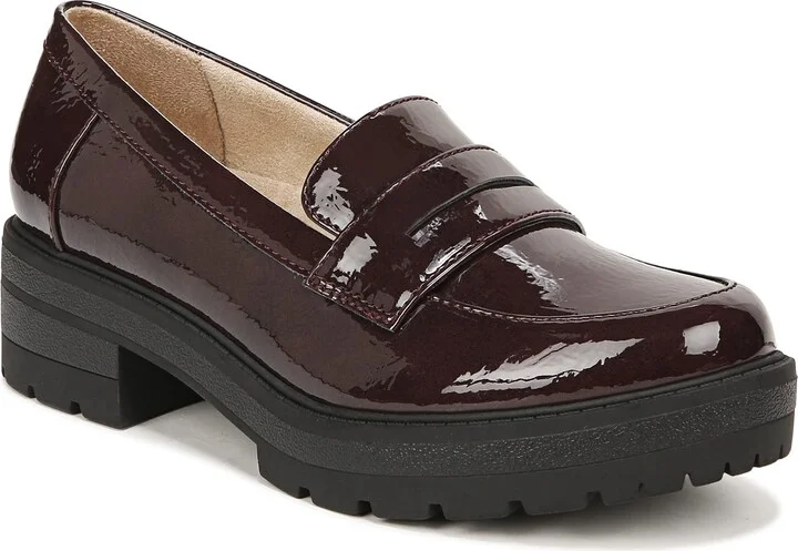 Naturalizer Soul Womens Nova Loafer Burgundy 11 M