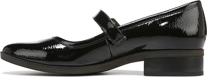 Naturalizer Soul Womens Ramona Mary Jane Casual Shoe Black Patent 9.5 M