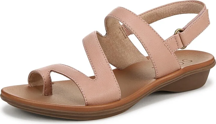 Naturalizer SOUL Women's Shakina Sandal Mauve Pink 8 W