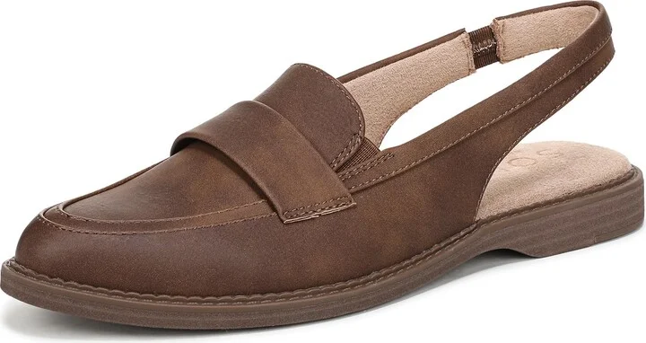 Dark Tan Faux Leather