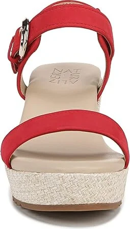 Naturalizer Stella Ankle Straps Women's Sandals Crantini Red Nubuck : 10.5 M (B), Leather/Rubber - Image 5