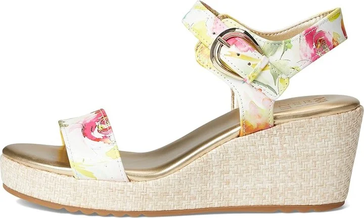 Naturalizer Stella Ankle Straps Women's Sandals Sunlight Floral Leather : 5.5 M (B) - Image 6