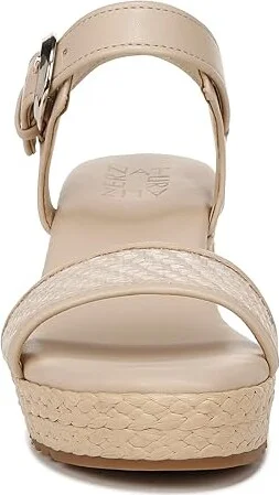 Naturalizer Stella2 Ankle Straps Women's Sandals Beige Fabric : 6.5 M (B) - Image 4