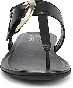Naturalizer Taylor Slingbacks Women's Sandals Black Leather : 6 W (C), Leather/Rubber - Image 4