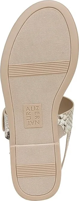 Naturalizer Taylor Slingbacks Women's Sandals Lime Faux Snake Leather : 6.5 W (C), Leather/Rubber - Image 3