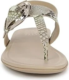 Naturalizer Taylor Slingbacks Women's Sandals Lime Faux Snake Leather : 6.5 W (C), Leather/Rubber - Image 4