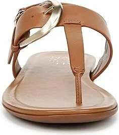 Naturalizer Taylor Slingbacks Women's Sandals Saddle Tan Leather : 6 W (C), Leather/Rubber - Image 5