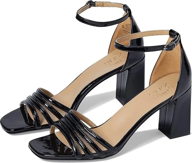 Naturalizer Thena Women's Shoes Black Patent Leather : 9 M (B)