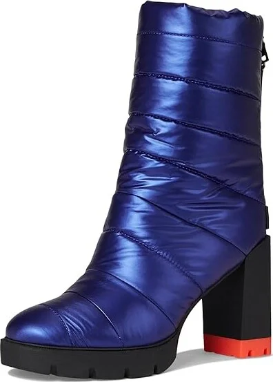 Naturalizer Think Royln x Naturalizer: Crosswalk Boot - Water Repellent Women's Boots Electric Blue Faux Leather : 9.5 M (B), Textile - Image 5