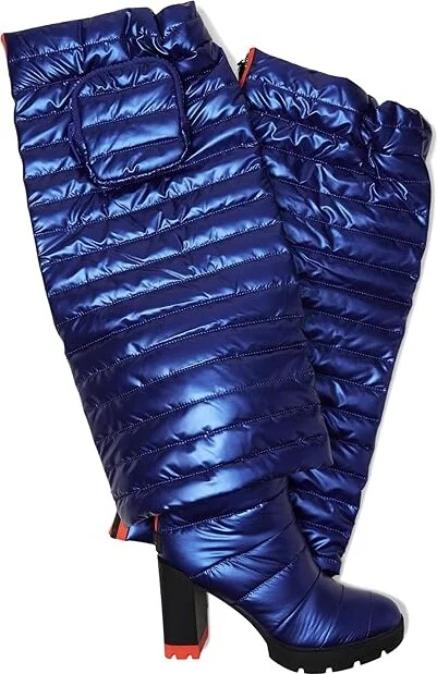 Naturalizer Think Royln x Naturalizer: Crosswalk Boot - Water Repellent Women's Boots Electric Blue Faux Leather : 9.5 M (B), Textile - Image 7
