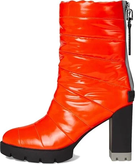 Naturalizer Think Royln x Naturalizer: Crosswalk Boot - Water Repellent Women's Boots Poppy Patent Faux Leather : 6 M (B), Textile - Image 6