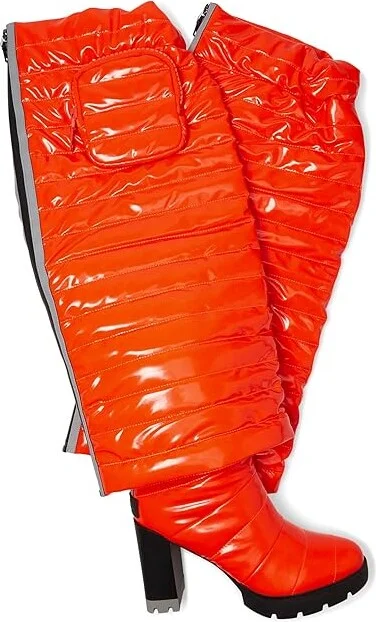 Naturalizer Think Royln x Naturalizer: Crosswalk Boot - Water Repellent Women's Boots Poppy Patent Faux Leather : 6 M (B), Textile - Image 7