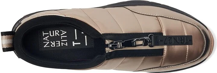 Naturalizer Think Royln x Naturalizer: Low-Breakaway Sneaker - Water Repellent Women's Shoes Cashmere Beige Faux Leather : 7 W (C) - Image 2