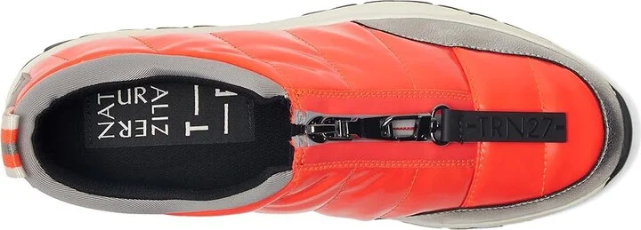 Naturalizer Think Royln x Naturalizer: Low-Breakaway Sneaker - Water Repellent Women's Shoes Poppy Red Patent Faux Leather : 7.5 W (C) - Image 2