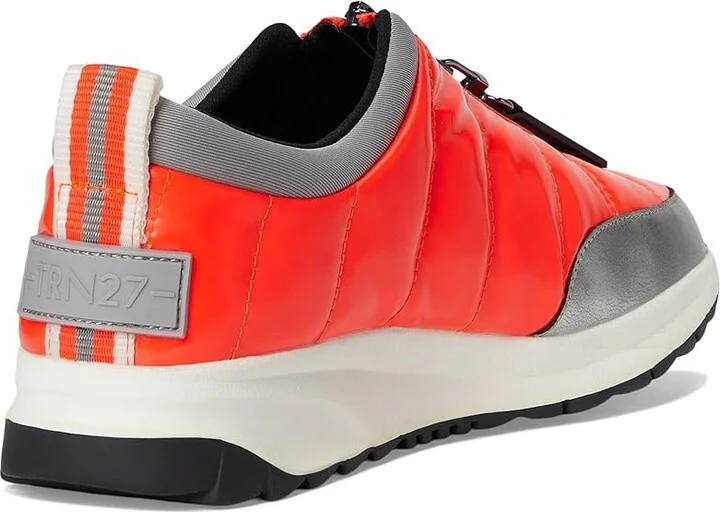 Naturalizer Think Royln x Naturalizer: Low-Breakaway Sneaker - Water Repellent Women's Shoes Poppy Red Patent Faux Leather : 7.5 W (C) - Image 4