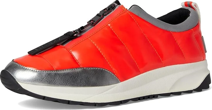 Naturalizer Think Royln x Naturalizer: Low-Breakaway Sneaker - Water Repellent Women's Shoes Poppy Red Patent Faux Leather : 7.5 W (C) - Image 5