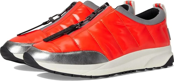 Naturalizer Think Royln x Naturalizer: Low-Breakaway Sneaker - Water Repellent Women's Shoes Poppy Red Patent Faux Leather : 7.5 W (C)