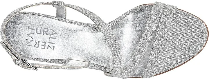 Naturalizer Vanessa Women's Shoes Silver Fab Fabric : 5 M (B), Leather - Image 2
