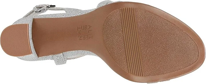 Naturalizer Vanessa Women's Shoes Silver Fab Fabric : 5 M (B), Leather - Image 3
