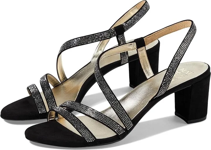 Naturalizer Vanessa2 Women's Shoes Black Microfiber : 7 N (AA)