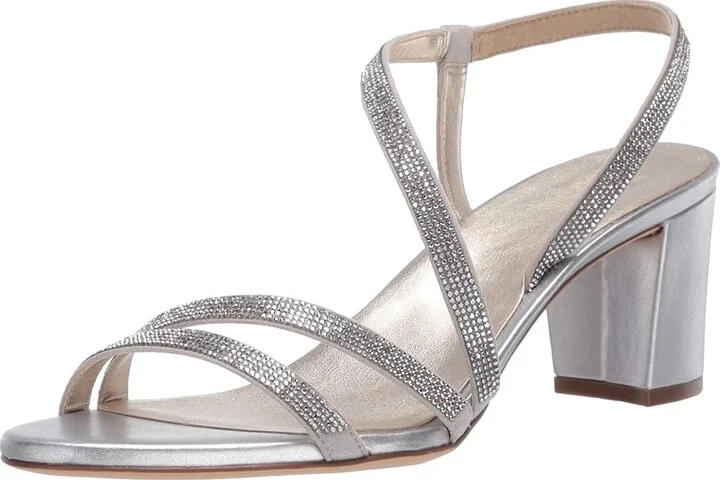 Naturalizer Vanessa2 Women's Shoes Silver Microfiber : 8 W (C) - Image 2