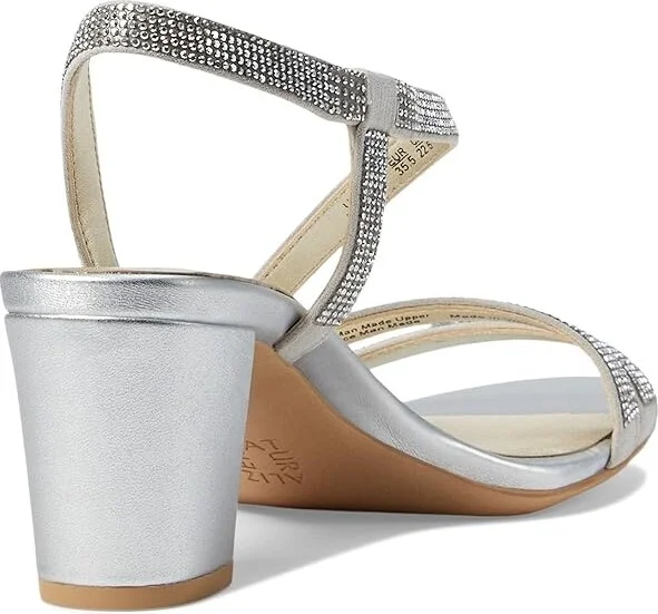 Naturalizer Vanessa2 Women's Shoes Silver Microfiber : 8 W (C) - Image 5