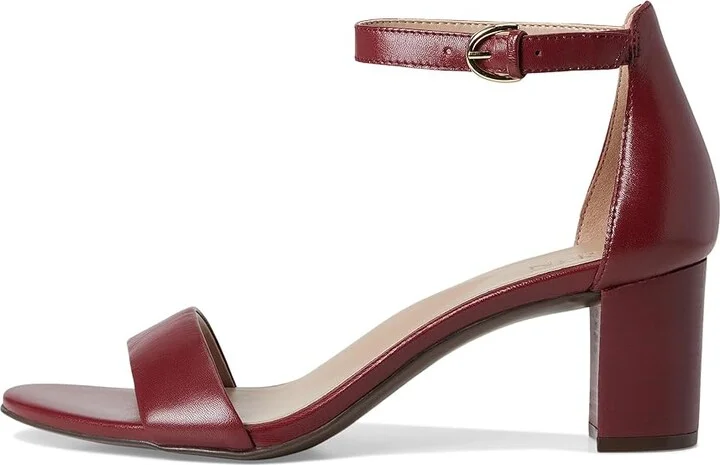 Naturalizer Vera Women's Dress Sandals Cranberry : 6.5 M (B), Leather - Image 6