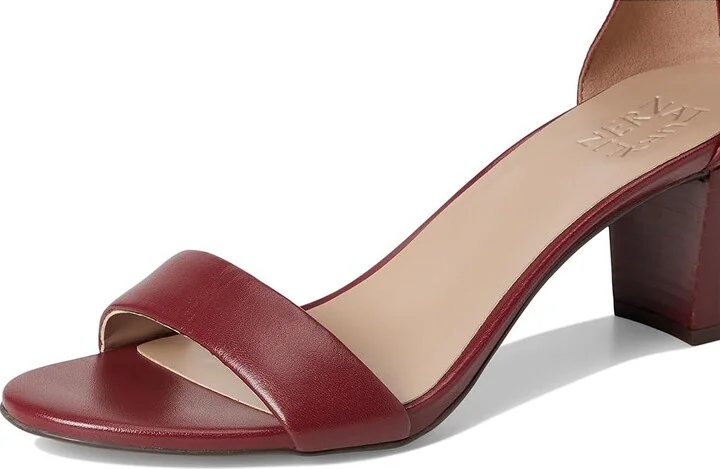 Naturalizer Vera Women's Dress Sandals Cranberry : 6.5 M (B), Leather - Image 7