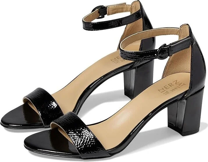 Naturalizer Vera Women's Shoes Black Patent Leather : 9.5 W (C)
