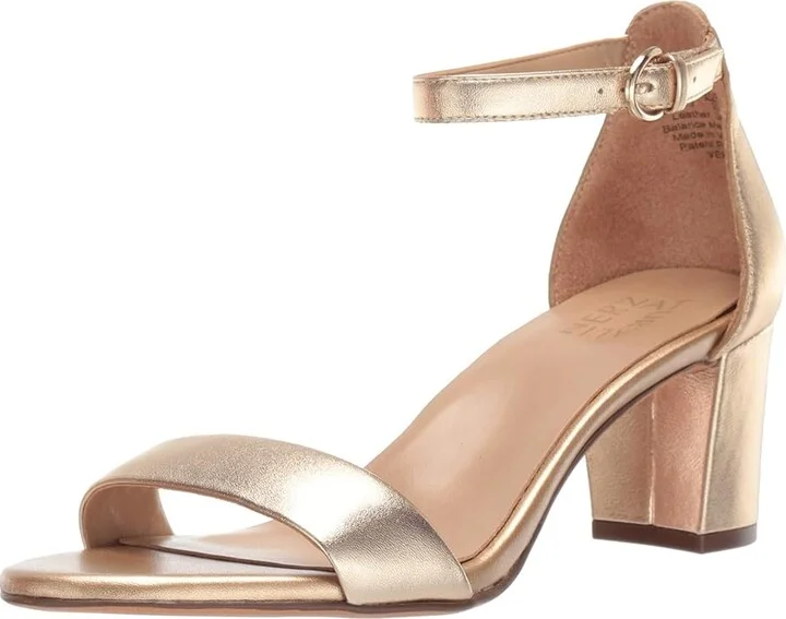 Naturalizer Vera Women's Shoes Dark Gold Metallic Leather : 9.5 W (C) - Image 2