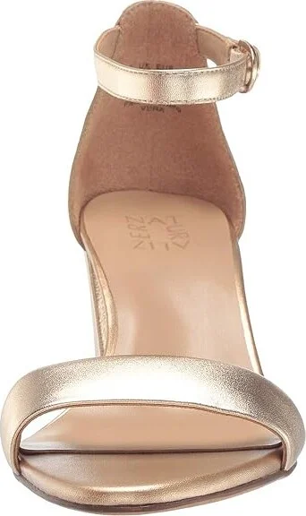 Naturalizer Vera Women's Shoes Dark Gold Metallic Leather : 9.5 W (C) - Image 6