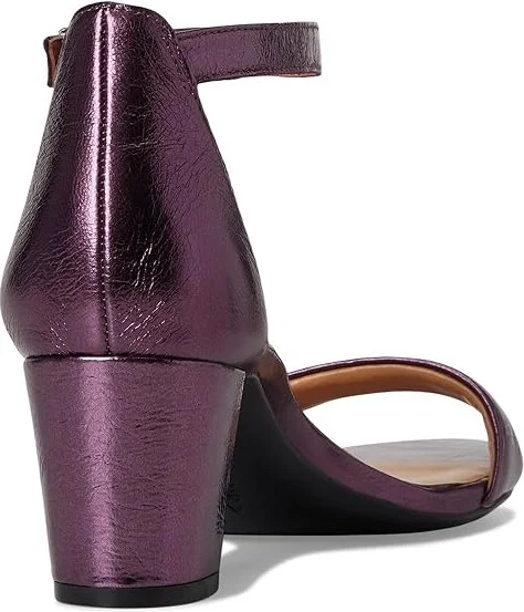 Naturalizer Vera Women's Shoes Deep Plum Purple Leather : 6 W (C) - Image 4