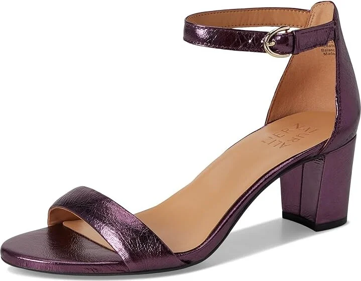 Naturalizer Vera Women's Shoes Deep Plum Purple Leather : 6 W (C) - Image 5