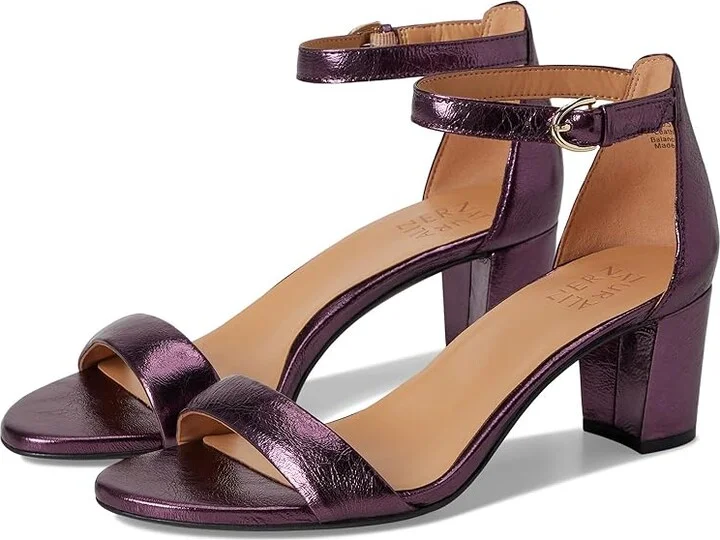 Naturalizer Vera Women's Shoes Deep Plum Purple Leather : 6 W (C)