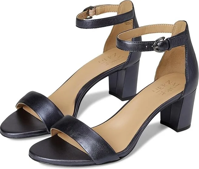 Naturalizer Vera Women's Shoes French Navy : 9.5 W (C), Leather