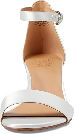 Naturalizer Vera Women's Shoes Pearl White Satin : 9.5 W (C), Leather - Image 2
